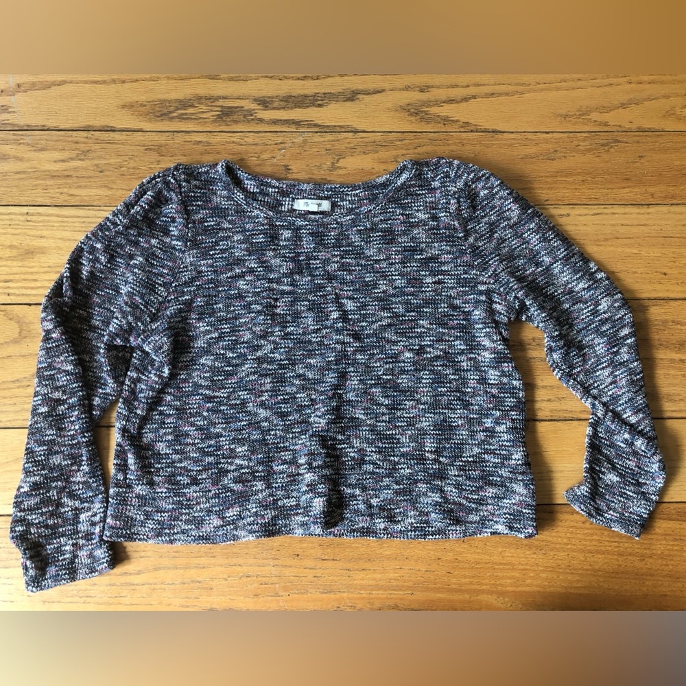Madewell crop top sweater